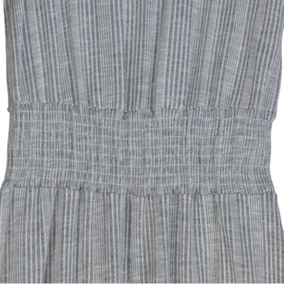 Caution to the Wind Women's Small Gray Ribbed Mock Neck Dress - Picture 10 of 12